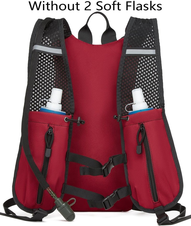 ATBP Insulated Hydration Pack Hiking Water Backpack Running Vest with 3L TPU Bladder Bag for Marathon Cycling Men - Image 2
